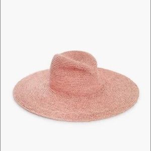 Pink rolling tobacco hat by Lola hats